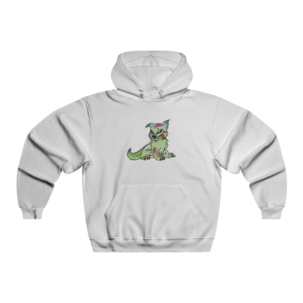 PSYCHO WOLF Men's Hooded Sweatshirt