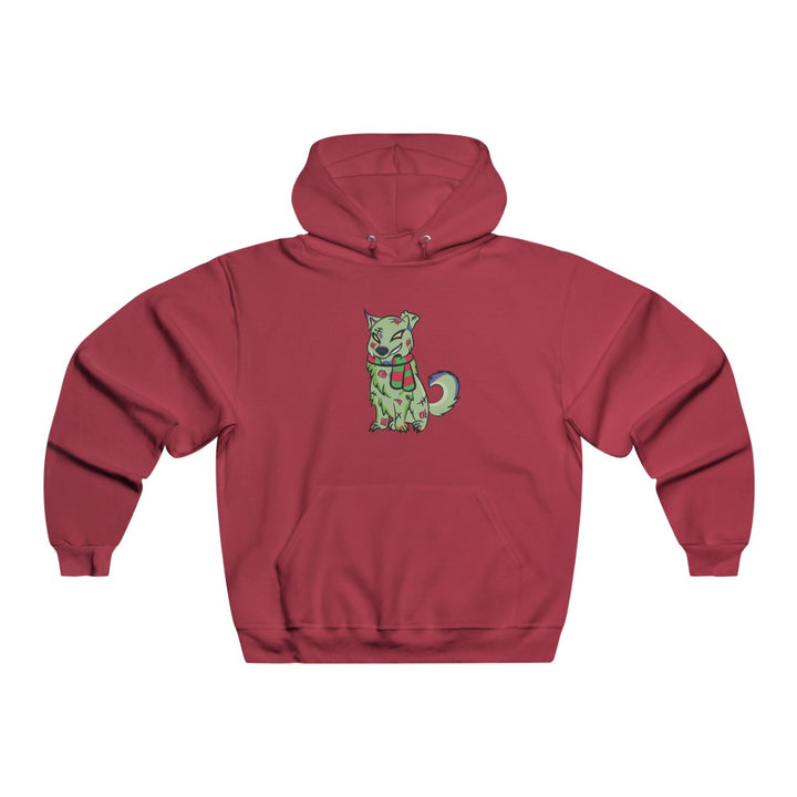 PSYCHO WOLF Men's Hooded Sweatshirt