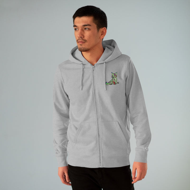 PSYCHO WOLF Men's Cultivator Zip Hoodie