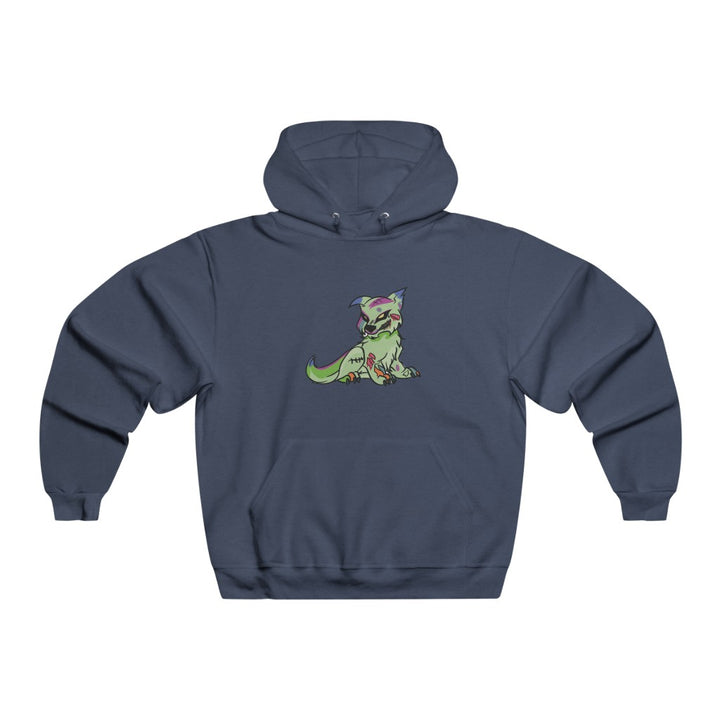 PSYCHO WOLF Men's Hooded Sweatshirt