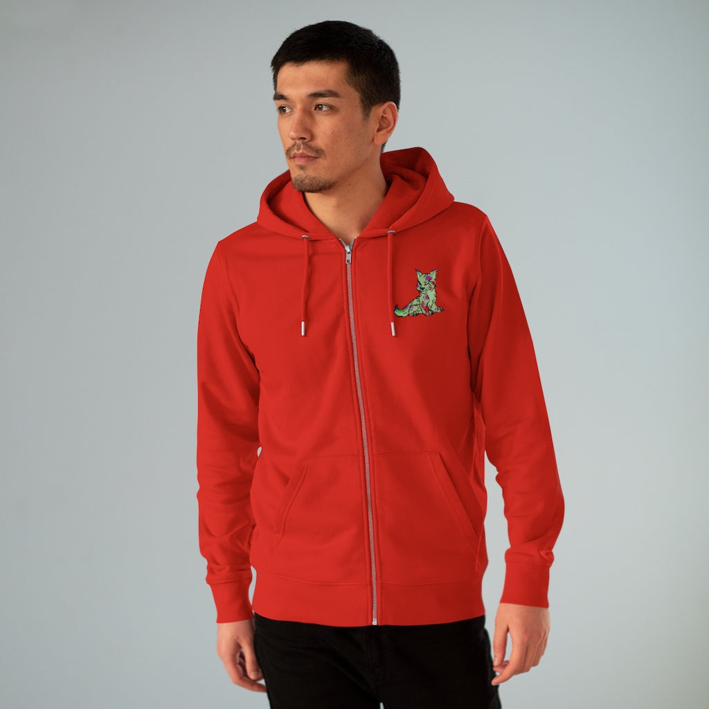 PSYCHO WOLF Men's Cultivator Zip Hoodie